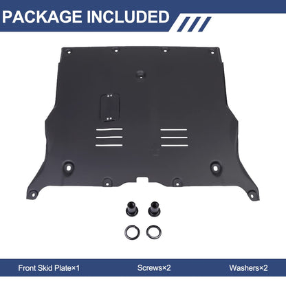 Front Skid Plate Fits for Tesla Model 3 2017-2024 & Tesla Model Y 2020-2024