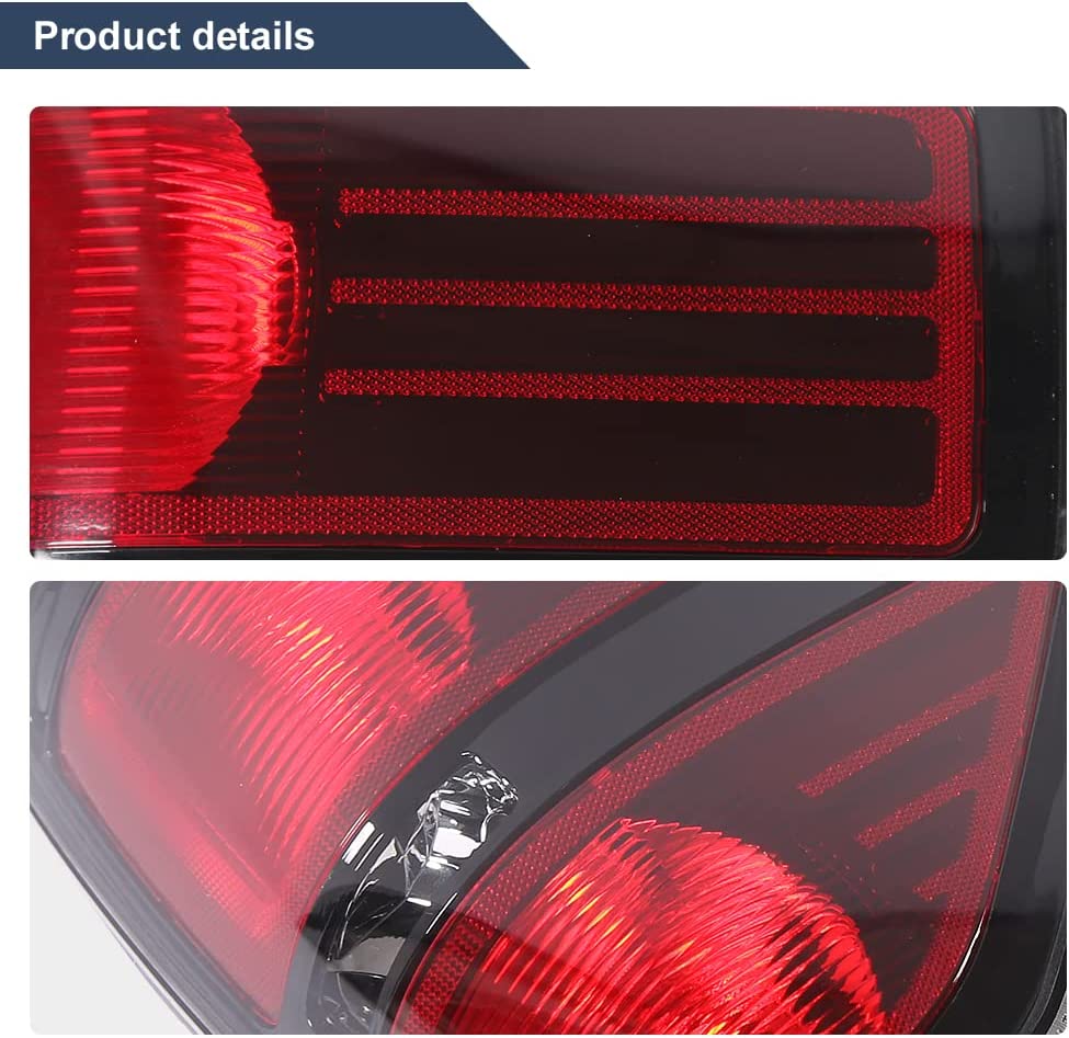 Tail Light Assembly Pair Fit for 2009-2014 Ford F-150 SVT Raptor Pickup Truck