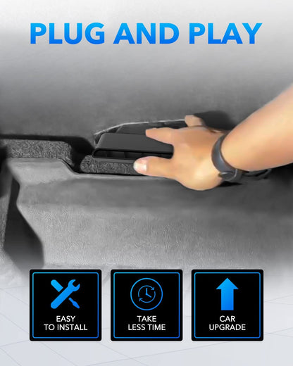 Under Seat Vent Deflectors for 2014 to 2019 Chevrolet Silverado and GMC Sierra - OHMU