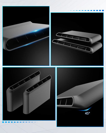 Under Seat Vent Deflectors for 2014 to 2019 Chevrolet Silverado and GMC Sierra - OHMU