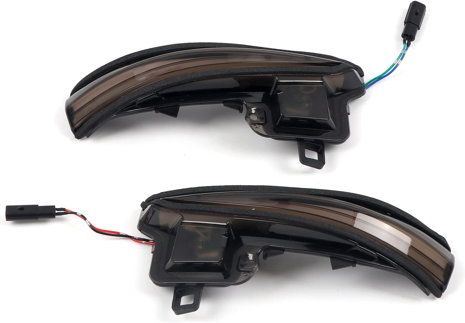 LED Side Mirrors, Sequential Dynamic Turn Signal Lights Indicator for Toyota Tacoma, RAV4 XA50, Highlander XU70 - OHMU