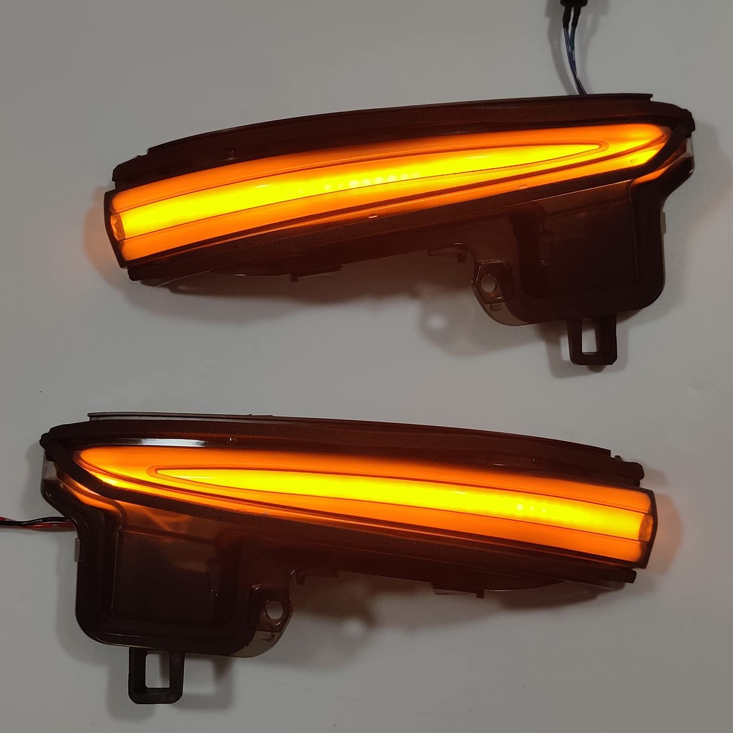 LED Side Mirrors, Sequential Dynamic Turn Signal Lights Indicator for Toyota Tacoma, RAV4 XA50, Highlander XU70 - OHMU
