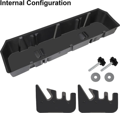 Upgraded Under Seat Storage Box Fit For 2015-2023 Ford F150 SuperCrew Cab & Crew Cab - OHMU