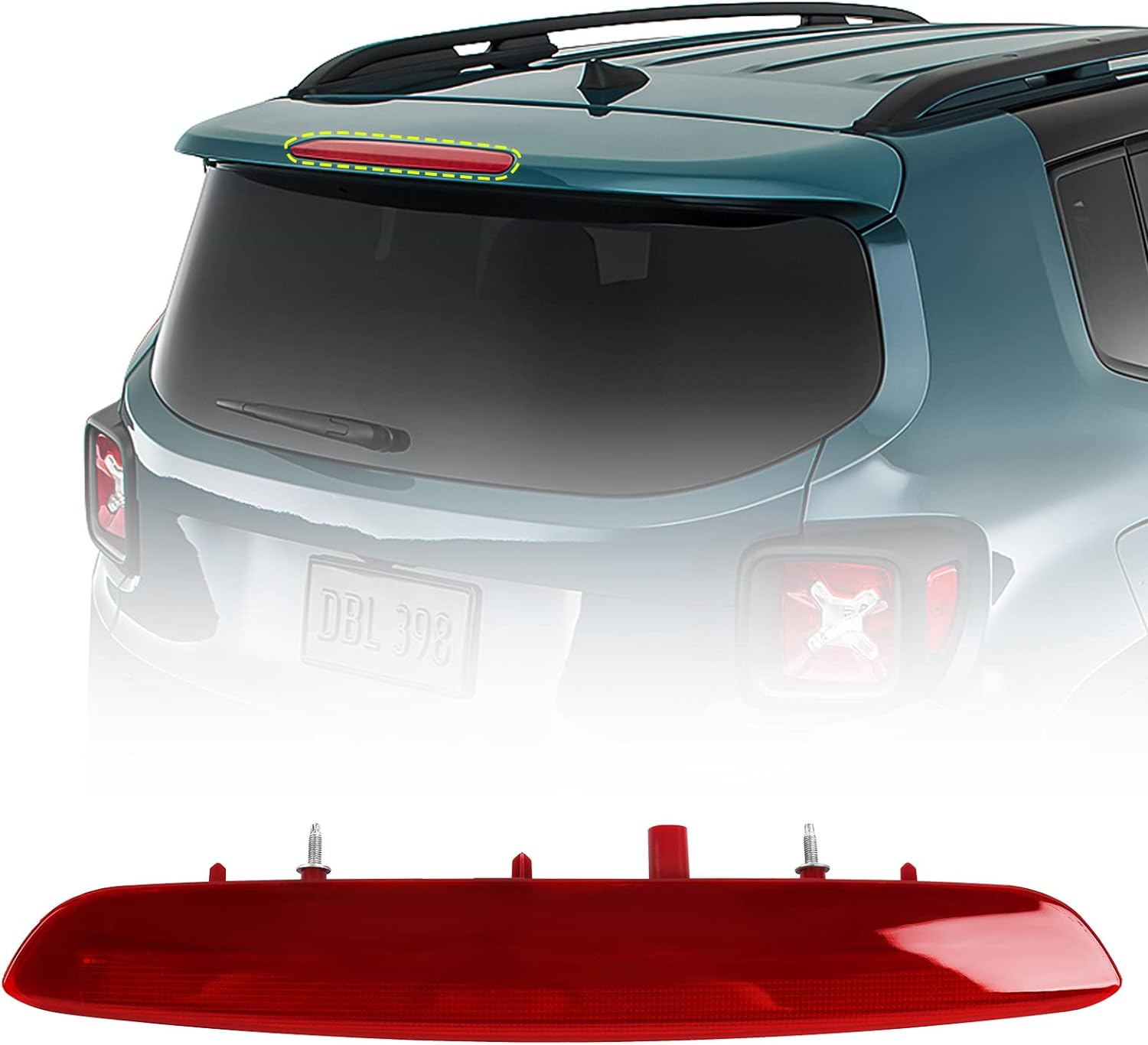 High Mounted Third Brake Light for Jeep Renegade 2015-2021 - OHMU