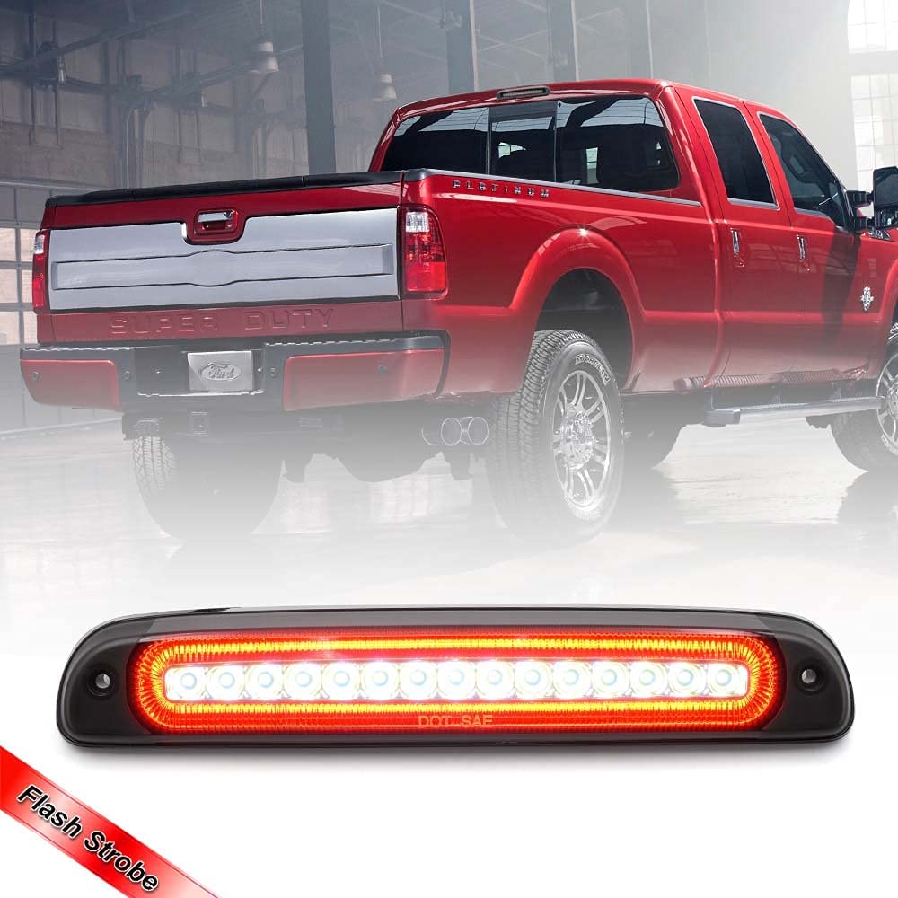 Upgraded Led Third Brake Light Replacement for 1999-2016 Ford F250 F350 Super Duty 95-03 Ranger