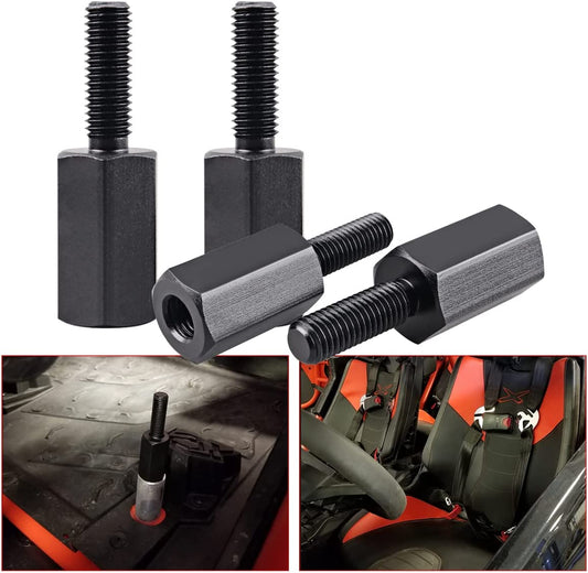 Can-Am Maverick X3 Seat Riser Black Sold Fit for All Years, Lift Up UTV Seat (4 PCS )