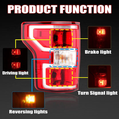 Brake Tail Light Rear Lamp For Ford F150 2018 2019 2020 - OHMU