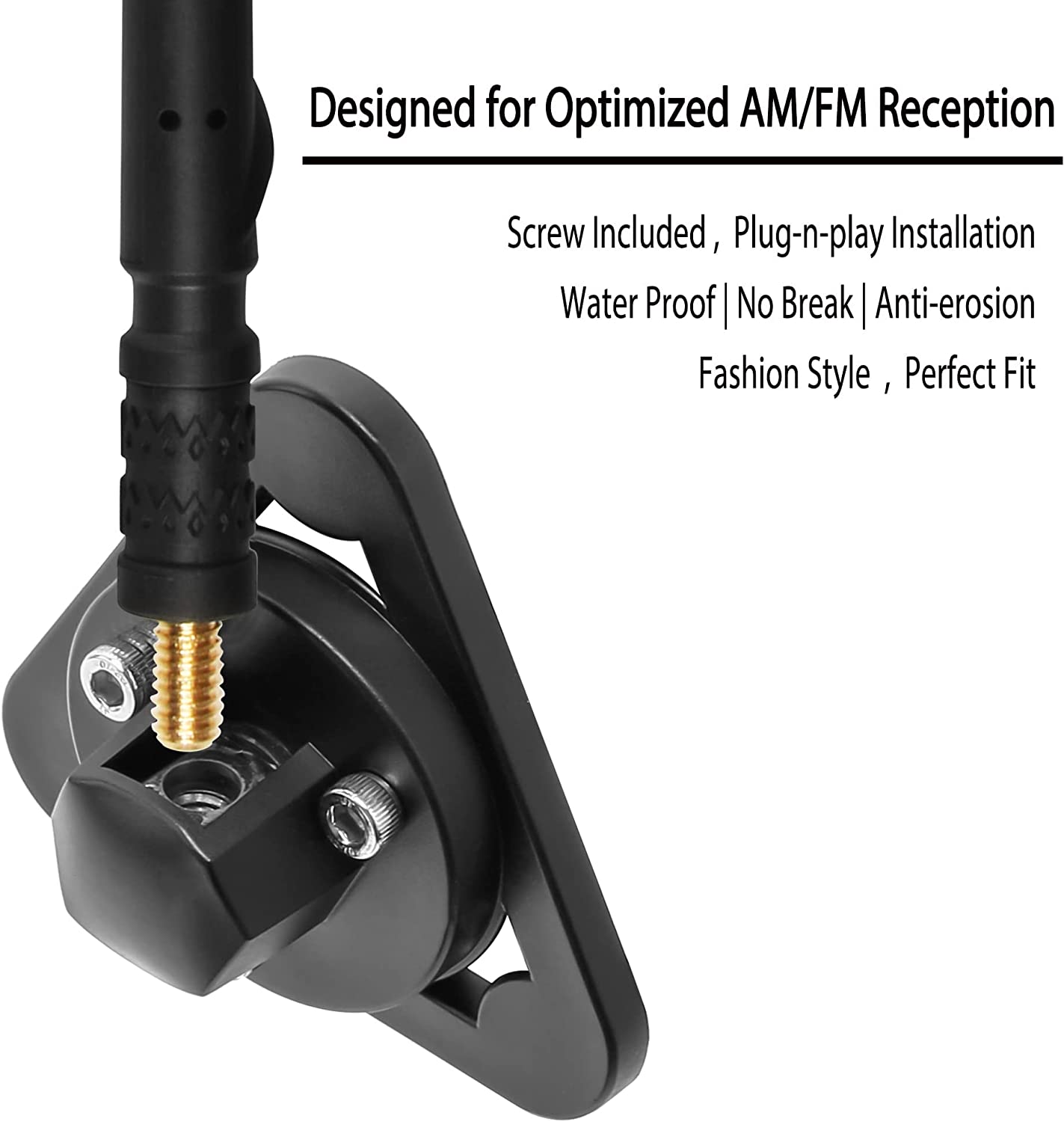 Antenna for Jeep Wrangler JK JL JT Gladiator Rubicon Sahara 2007-2022 - OHMU