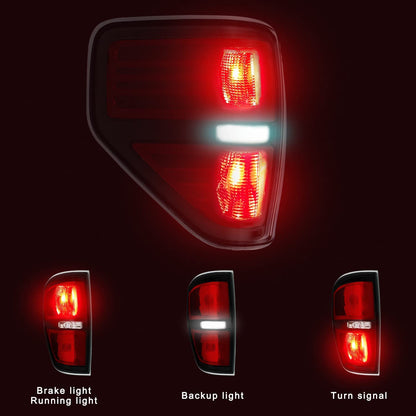 09-14 Ford F-150 Tail Light Assembly（a pair） - OHMU