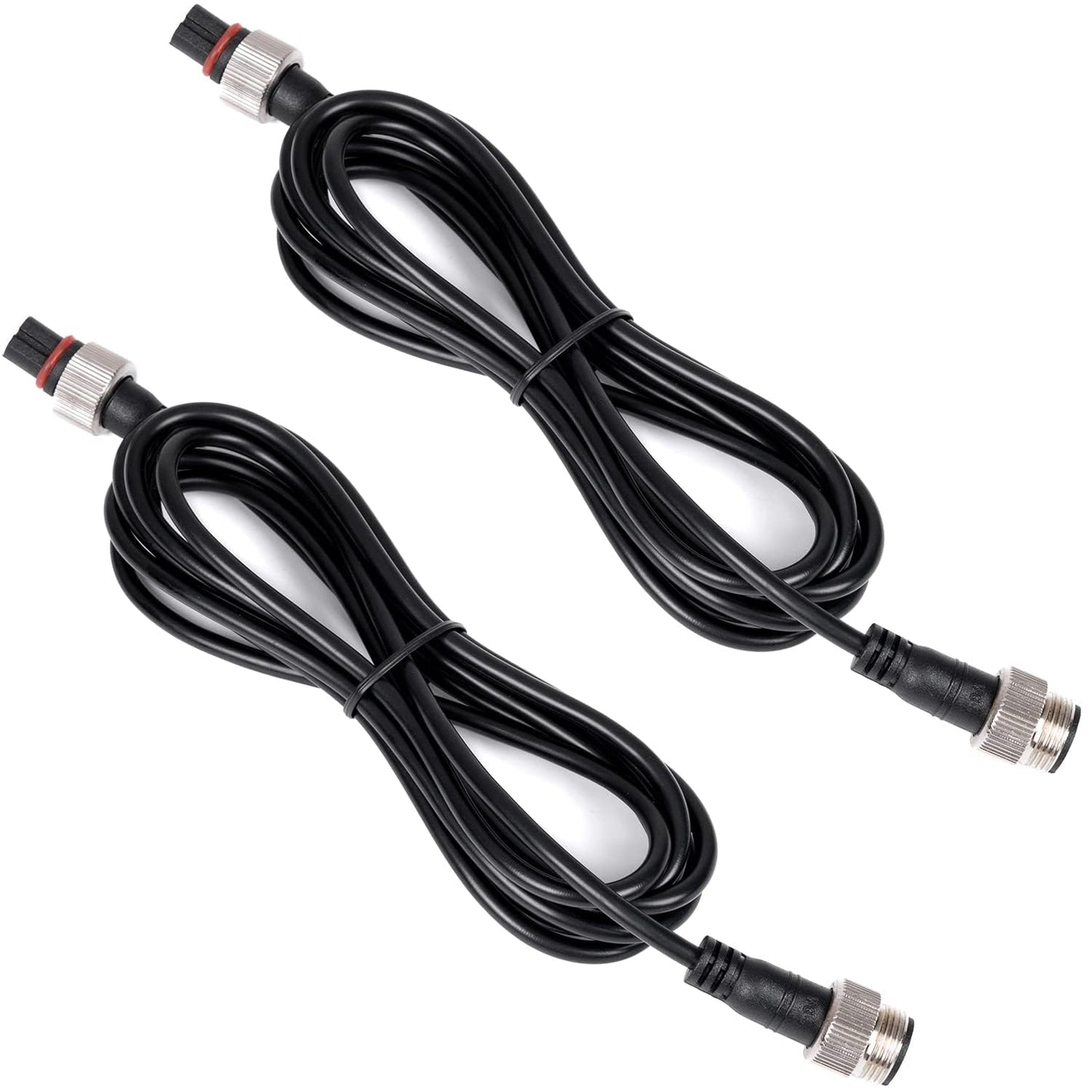 (2 Packs) 6FT 3Pin Extension Wire Cable for LED Whip Lights,Whips and Rocks Cambo Connection Kits