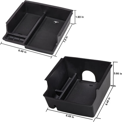 2PCS Center Console Organizer for 2021-2023 Ford Bronco - OHMU