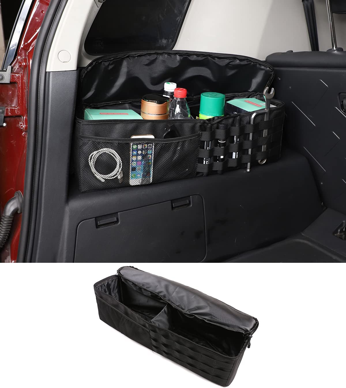 Car Trunk Organizer Compatible with Toyota FJ Cruiser 2007-2021