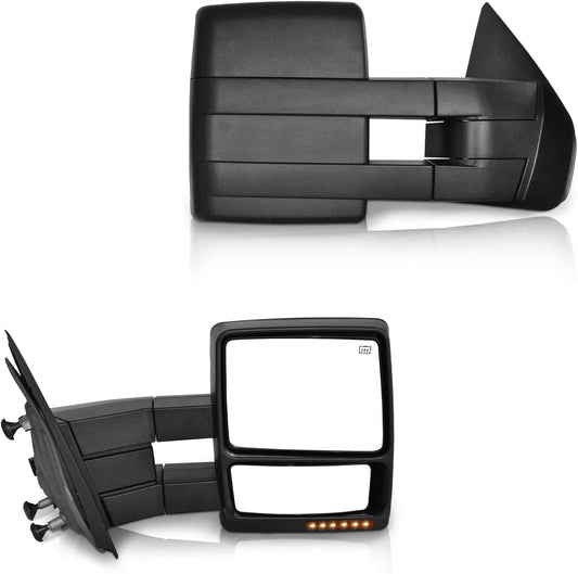 Towing Mirrors Exterior Accessories Mirrors for 2007-2014 Ford F150 - OHMU