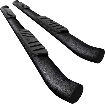 3.5" Wide Black Running Boards For Dodge Ram 1500 2019-2024
