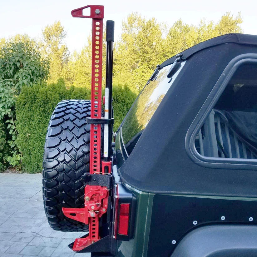 Tailgate High Lift Jack Mount Bracket fit for Jeep Wrangler JK 2007- 2018
