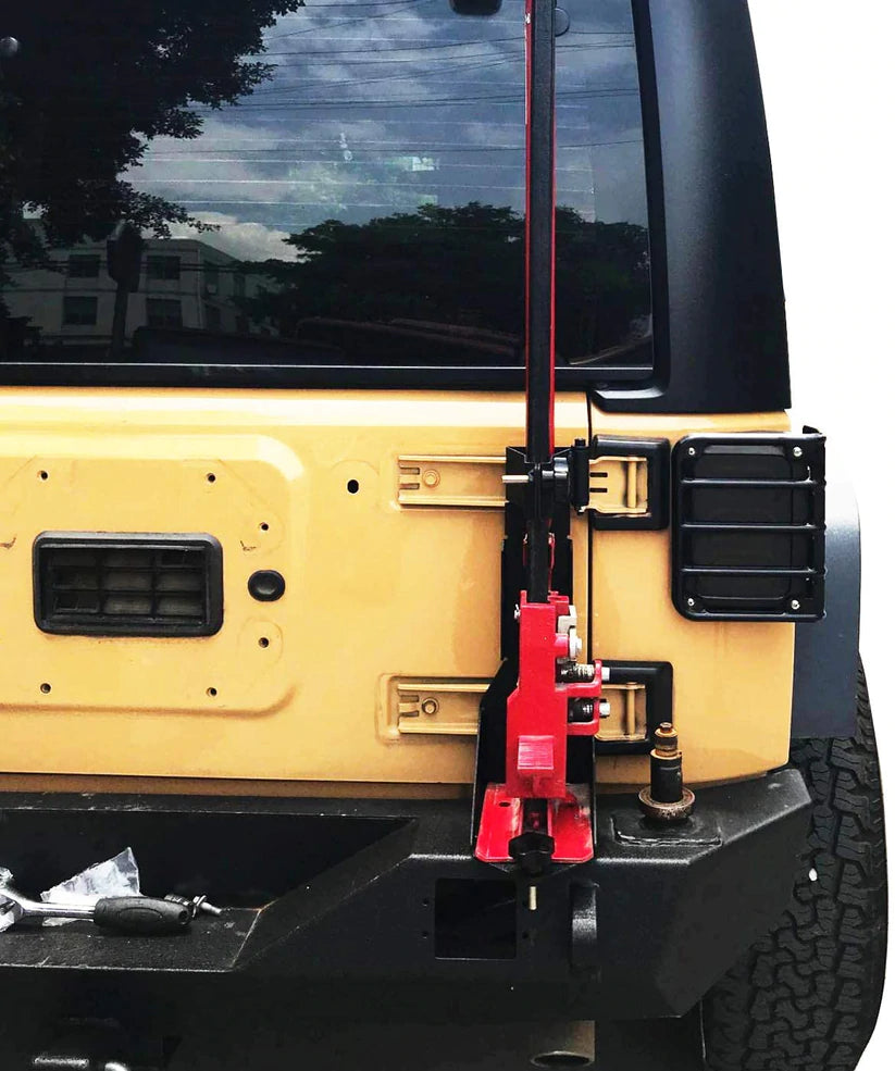 Tailgate High Lift Jack Mount Bracket fit for Jeep Wrangler JK 2007- 2018