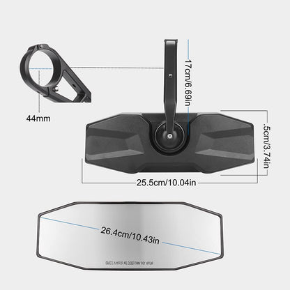 RZR Rear View Center Mirror Replacement