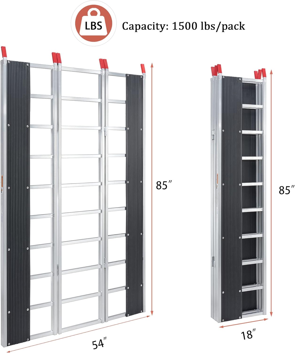 Motorcycle Ramp, ATV Ramp for Pickup Trucks