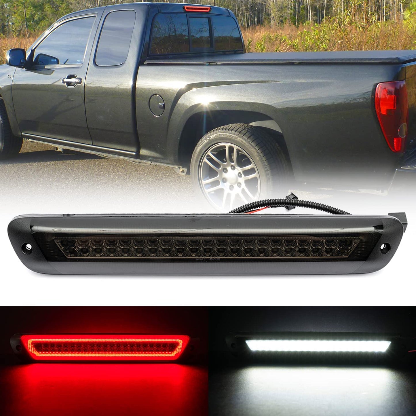 Led Third Brake Light Replacement for 2004-2012 Chevy Colorado GMC Canyon