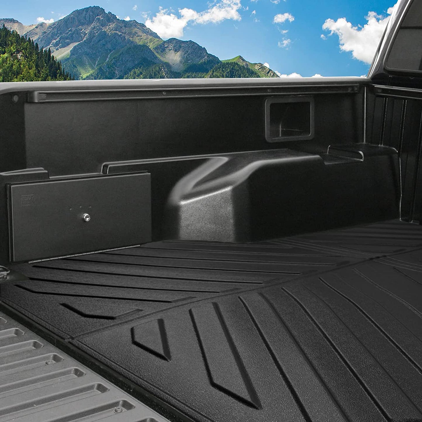 Cargo Bed Mat Fit 2005-2023 Toyota Tacoma