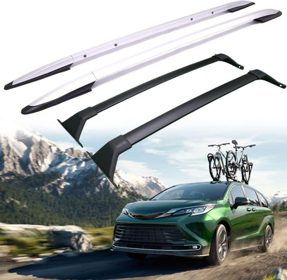 200lbs Roof Rack & Side Rails for Toyota Sienna 2021-2024