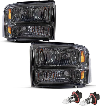 Headlight Assembly with 2005-2007 Ford F250 F350 F450 F550 - OHMU