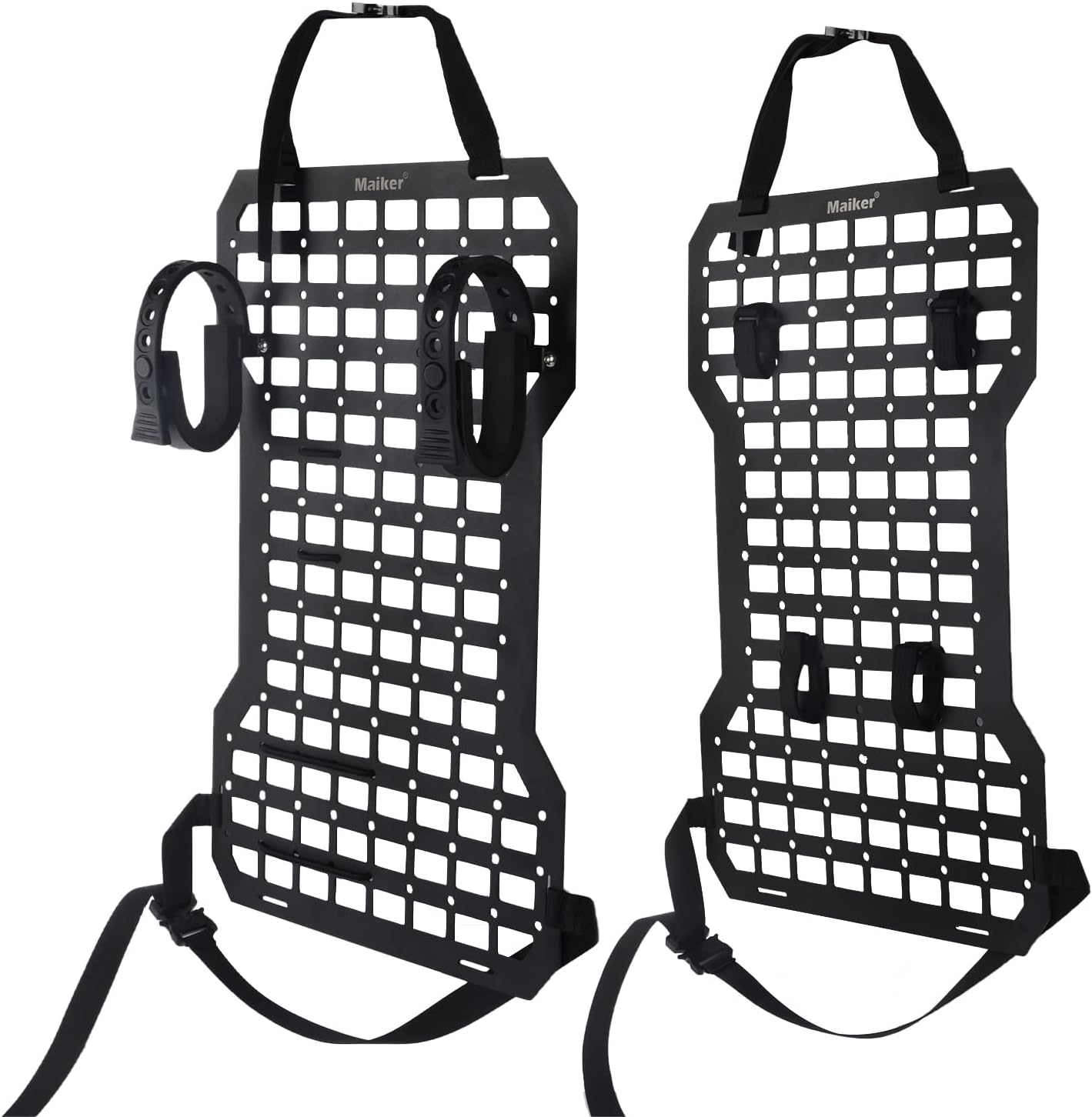 Tactical Rigid Molle Insert Panels for Vehicles Car Seat Back Organizer - OHMU