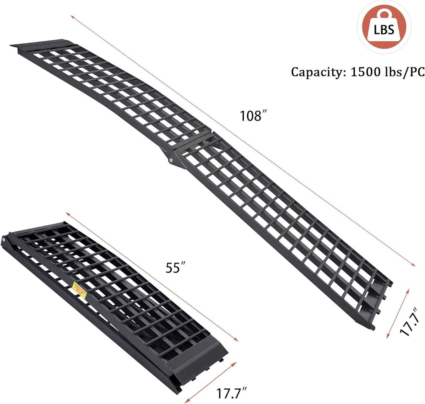 Motorcycle Ramp, ATV Ramp for Pickup Trucks - OHMU