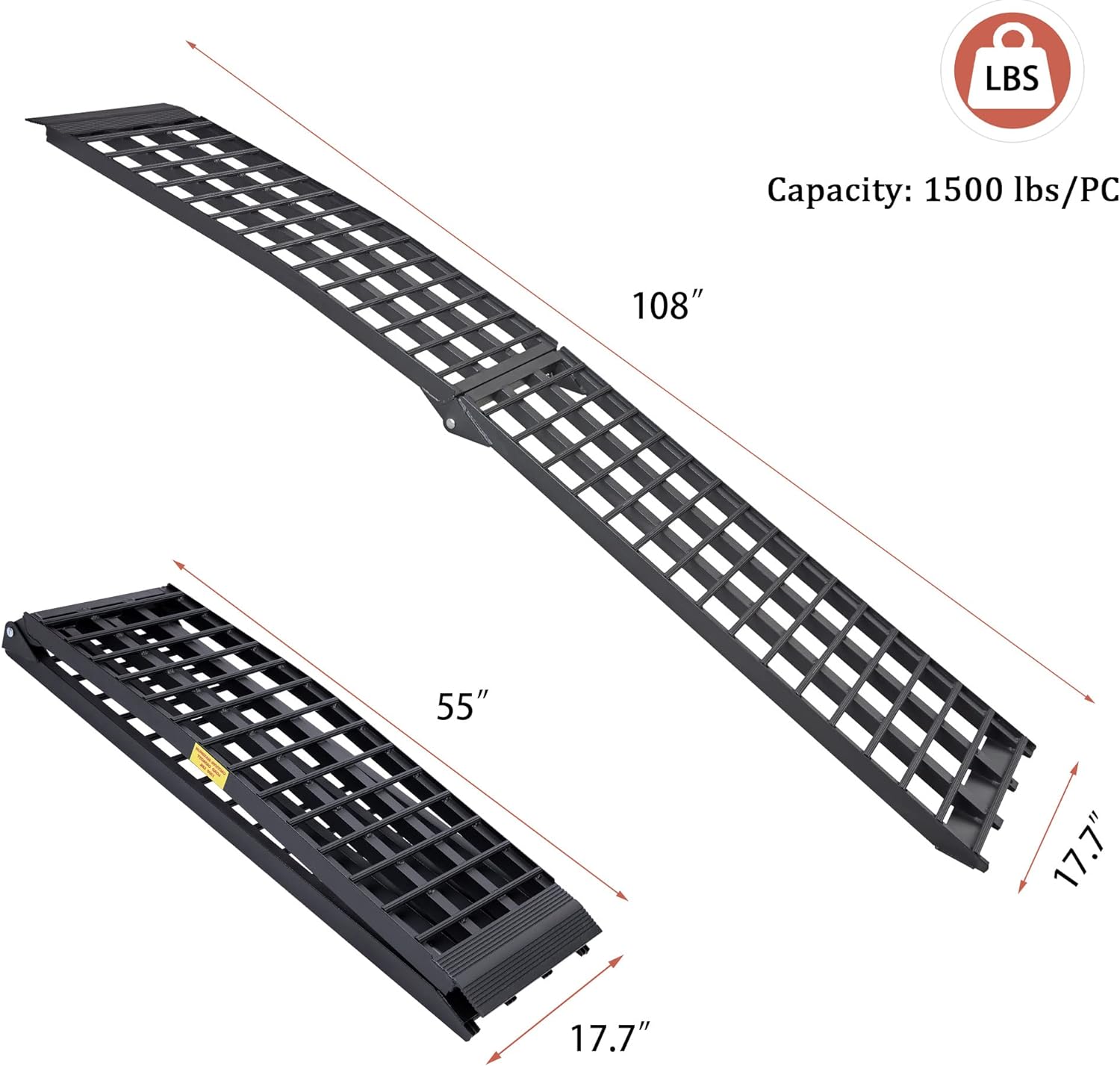 Motorcycle Ramp, ATV Ramp for Pickup Trucks - OHMU