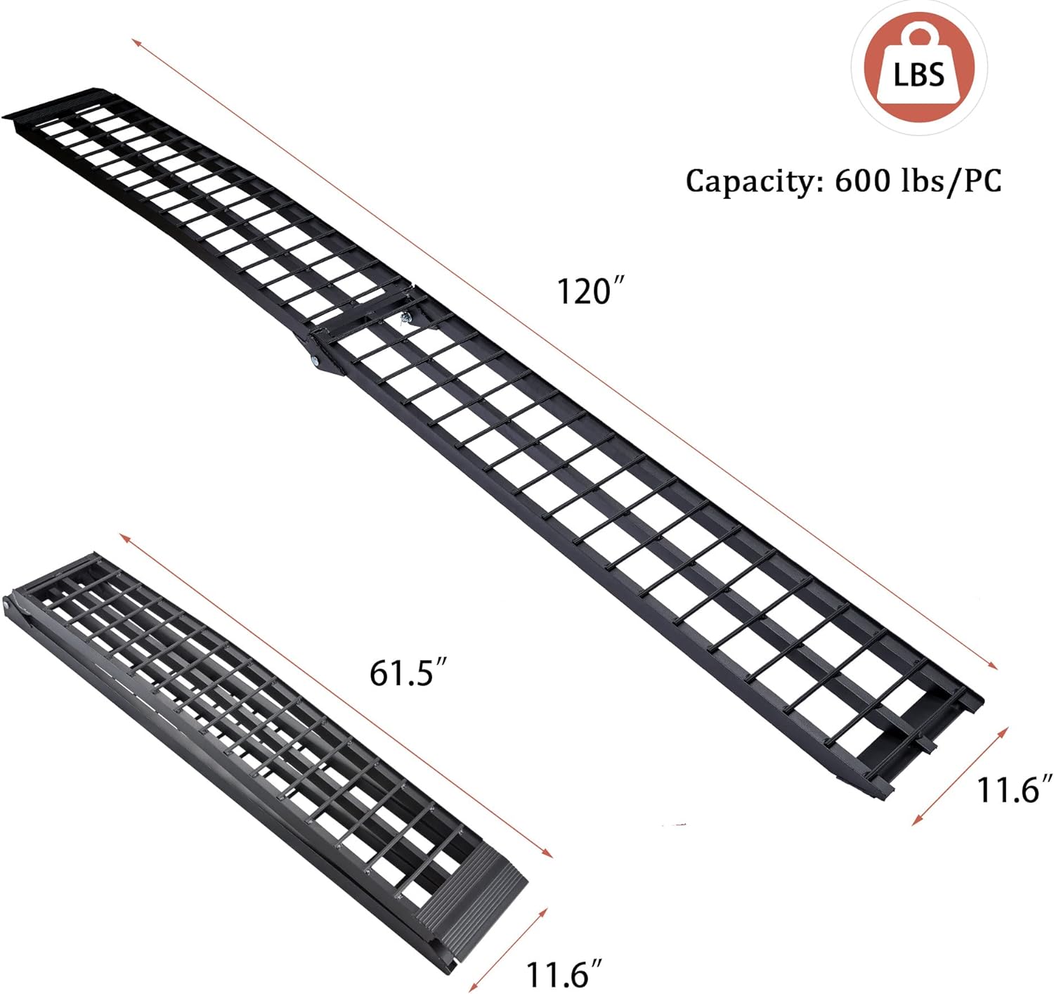 Motorcycle Ramp, ATV Ramp for Pickup Trucks - OHMU