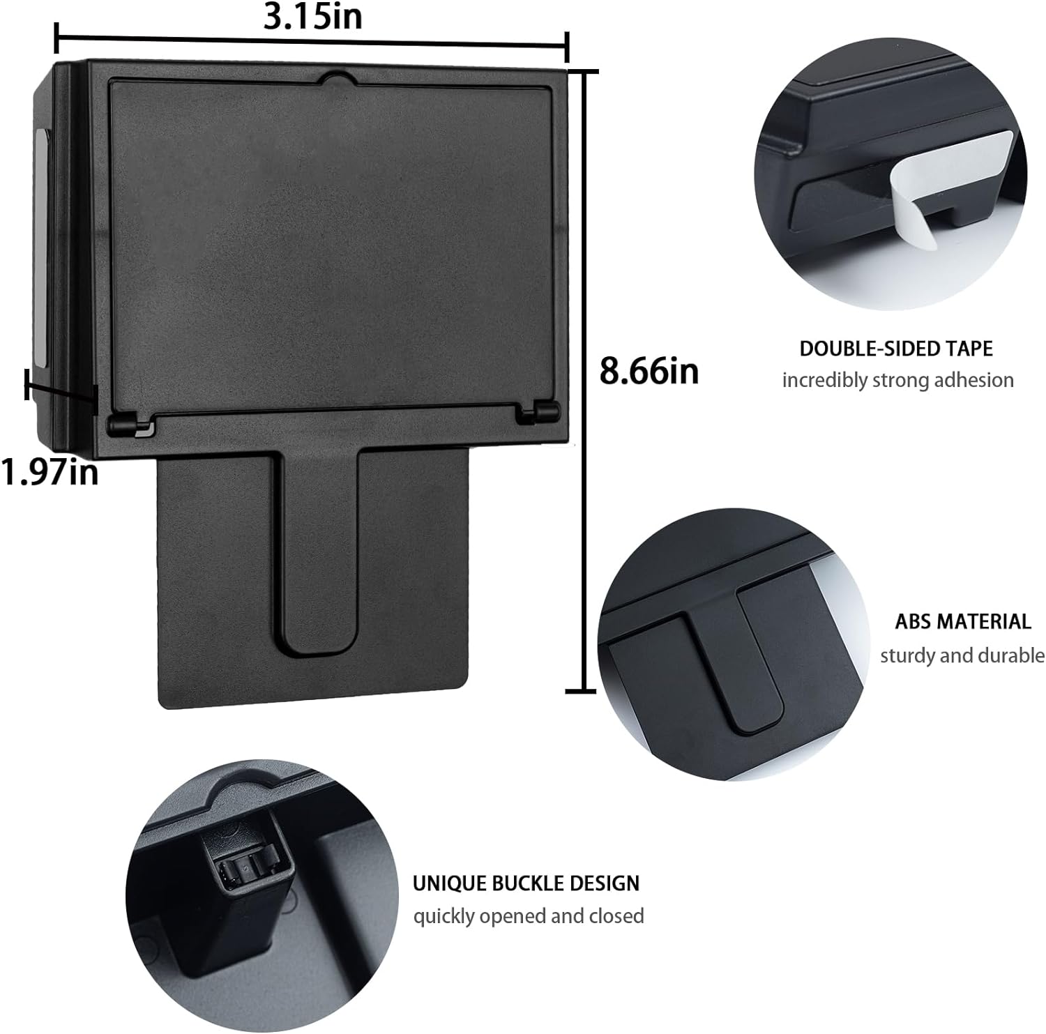One-Touch Hidden Storage Box for Toyota 4Runner Accessories 2010-2023 2024 - OHMU