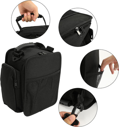 Under Seat Storage Pouch Bag Compatible with Jeep Wrangler JK JKU JL JLU 4XE Gladiator JT - OHMU