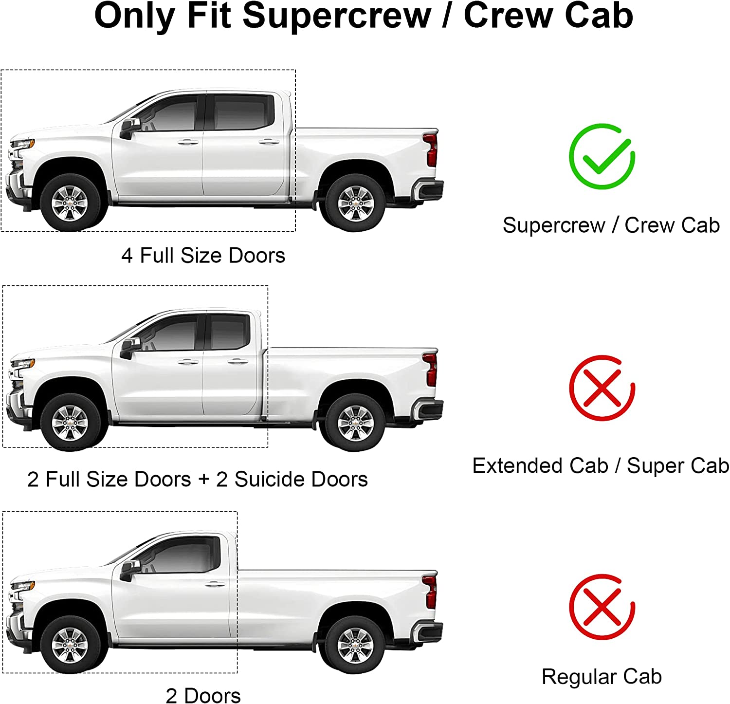 Upgraded Under Seat Storage Box Fit For 2015-2023 Ford F150 SuperCrew Cab & Crew Cab - OHMU