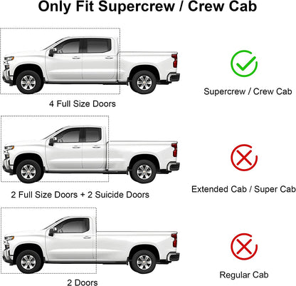 Upgraded Under Seat Storage Box Fit For 2015-2023 Ford F150 SuperCrew Cab & Crew Cab - OHMU