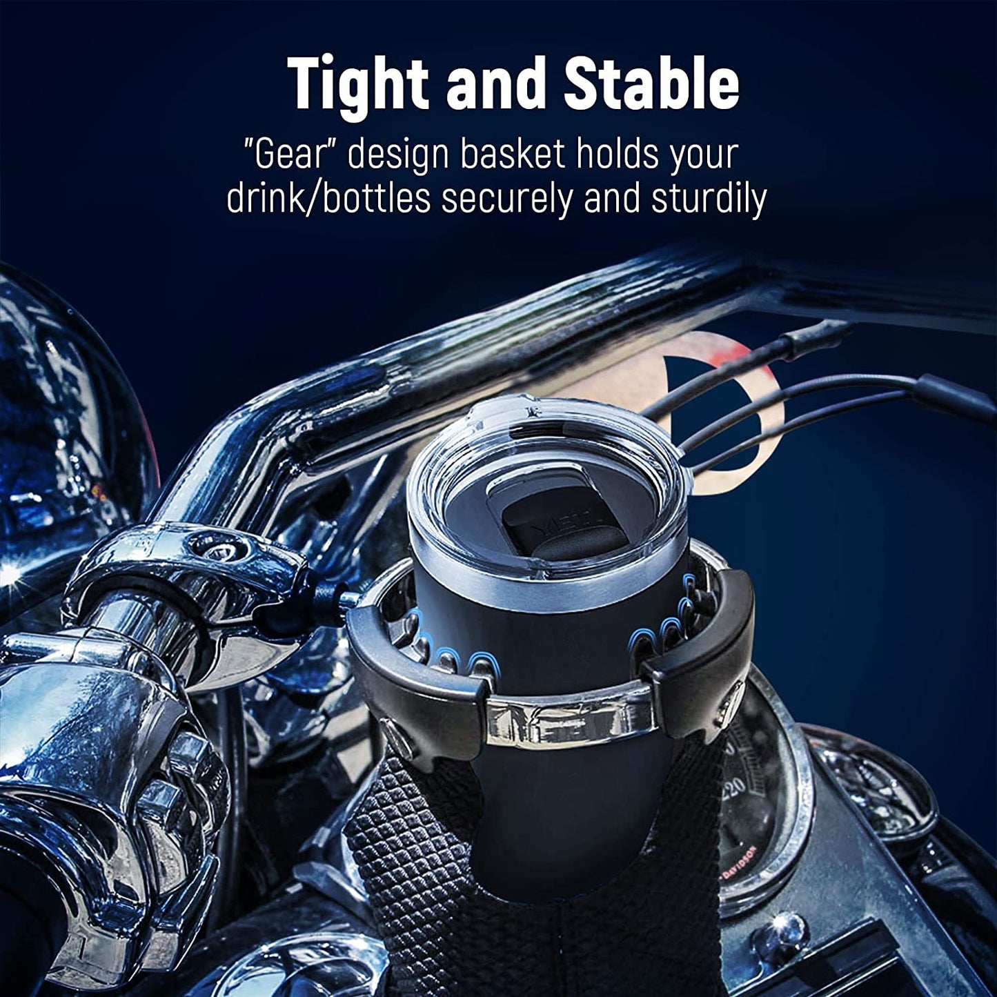Cup Holder with 360°Swivel Ball-Mount - OHMU