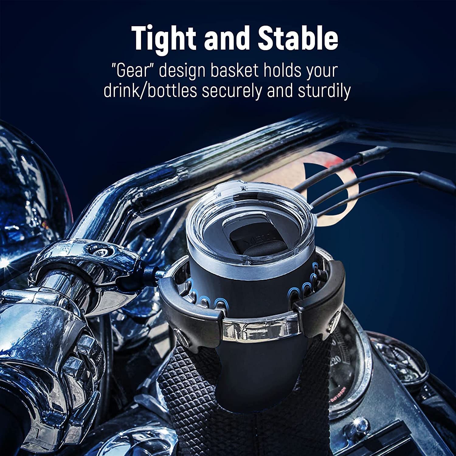 Cup Holder with 360°Swivel Ball-Mount - OHMU