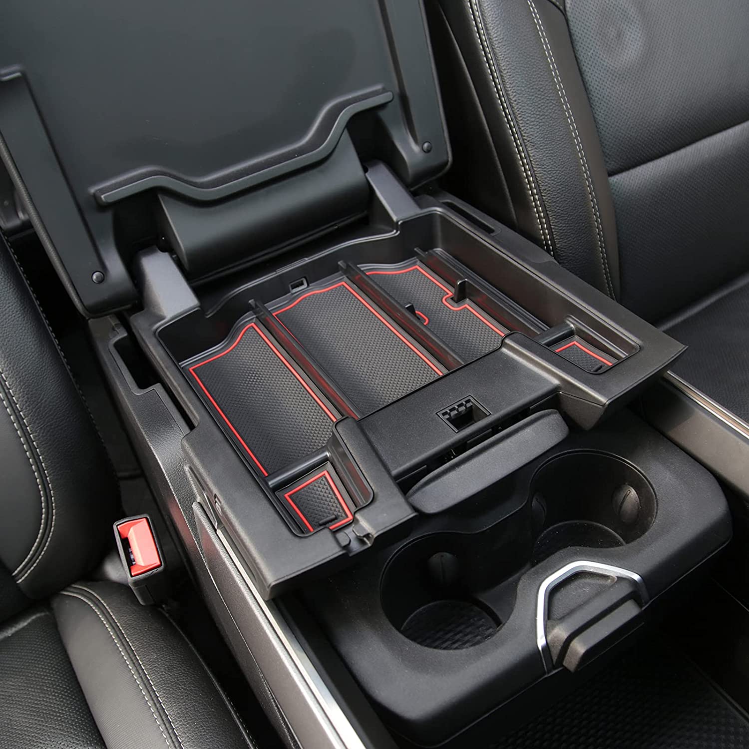 Upgraded Center Console Organizer Tray for 2019-2023 Dodge RAM 1500 2500 3500 - OHMU