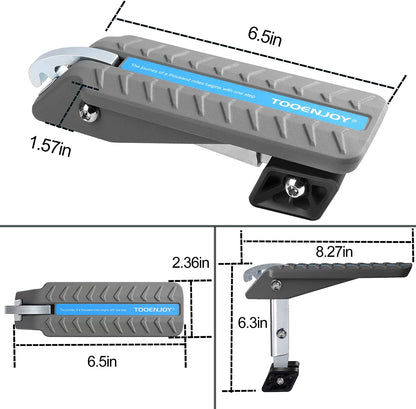 2023 Adujstable 5 Gear Extra Protection Car Door Latch Step Supports Both Feet - OHMU