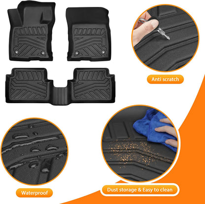 2 Row Floor Mat Liner Set for 2022-2023 Ford Maverick - OHMU