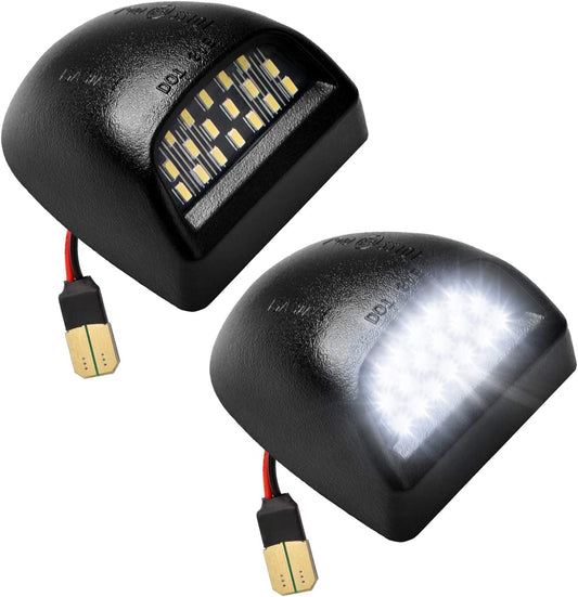 Full LED License Plate Light Tag Lamp for Chevy Silverado 1500 2500 3500