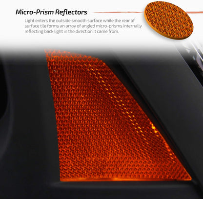 [Factory Upgrade] For 09-18 Dodge Ram 1500 2500 3500 LED DRL Headlights With Light bulbs - OHMU