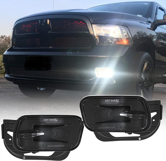LED Fog Light for Dodge Ram 1500 2009-2012 Dodge Ram 2500/3500 2010-2018 Pickup Truck - OHMU