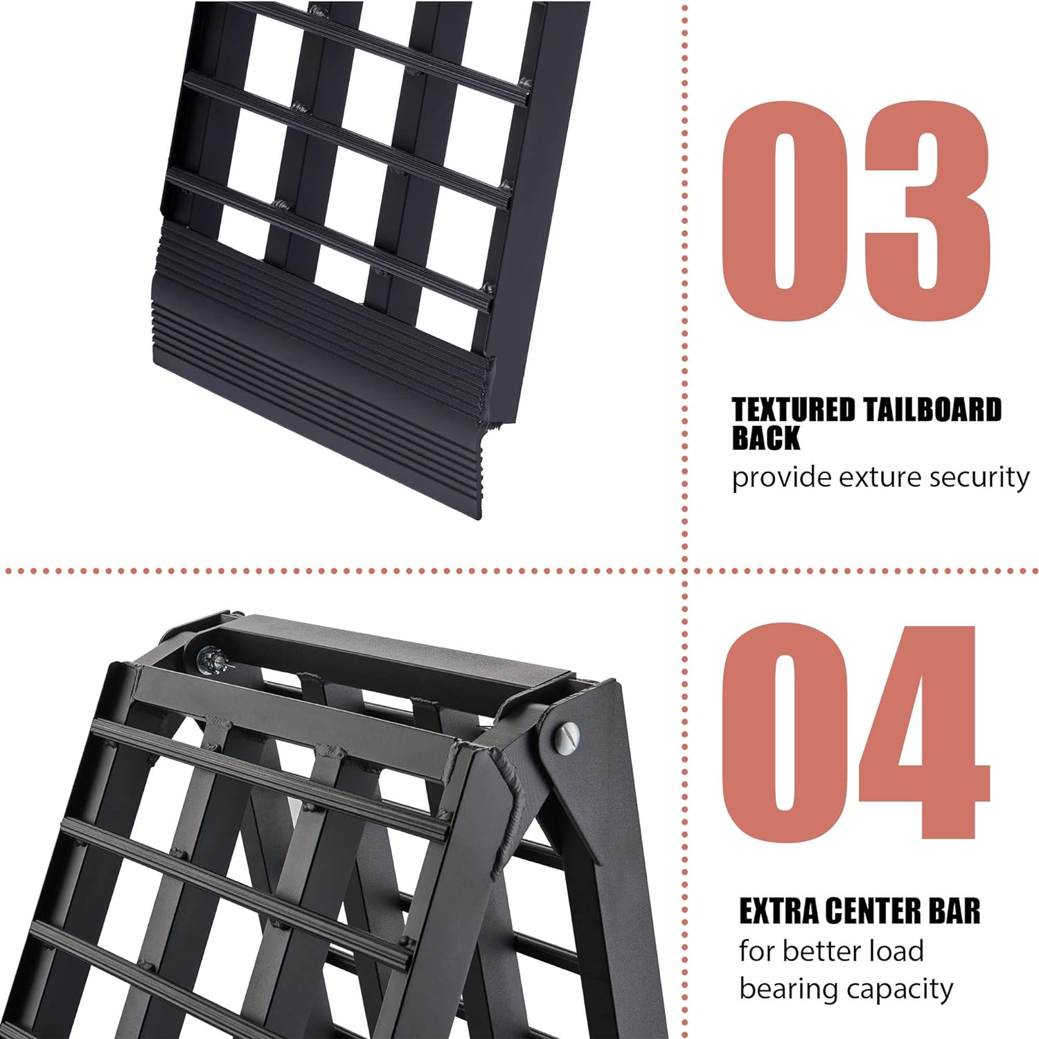 Motorcycle Ramp, ATV Ramp for Pickup Trucks - OHMU