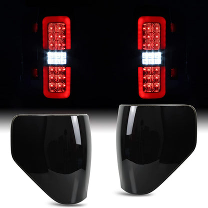 New Upgraded 4 Functions Black Full LED Tail Lights for Ford F150 2009-2014