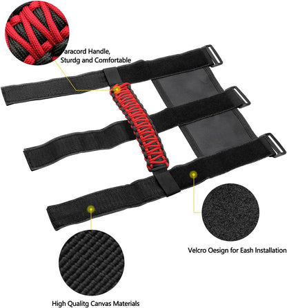 Roll Bar Grab Handles for Jeep Wrangler YJ TJ JK JKU JL JLU Gladiator JT 1955-2022 - OHMU