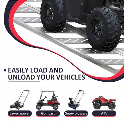 Tri-Fold Ramps with Treads with 1600Ibs Max Load - OHMU