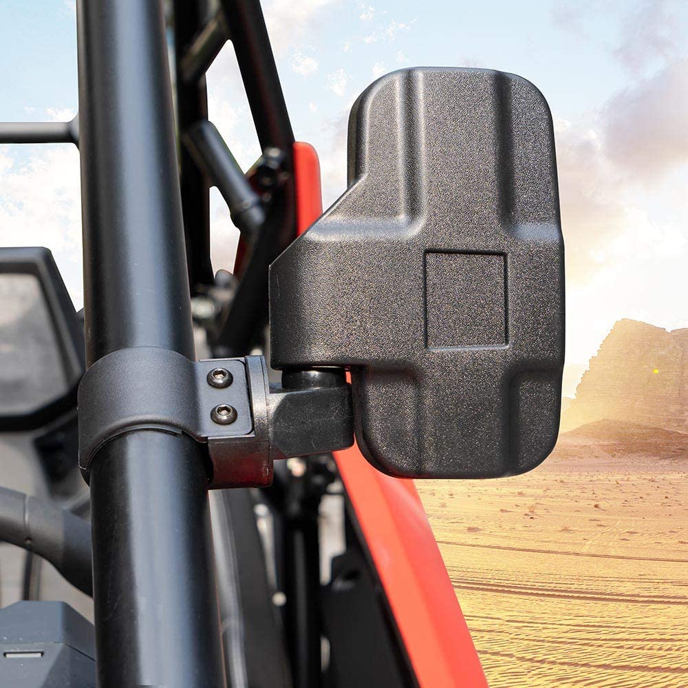 UTV Side Mirrors Fits 1.6" - 2" Roll Cage RZR Side Mirror - OHMU