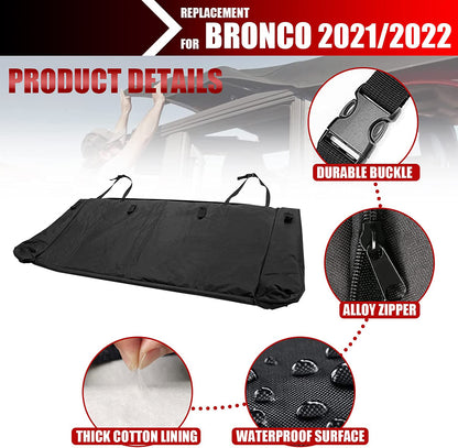 Soft Top Window Storage Bag for Ford Bronco 2021 2022 2023 2024