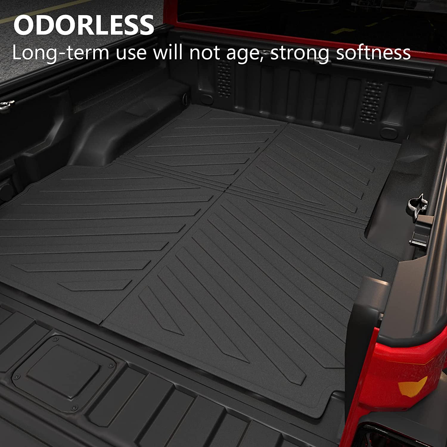 Fit 2020-2023 Jeep Gladiator JT Pickup Truck Bed Mat - OHMU
