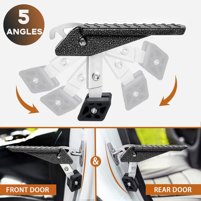 2023 Adujstable 5 Gear Extra Protection Car Door Latch Step Supports Both Feet - OHMU